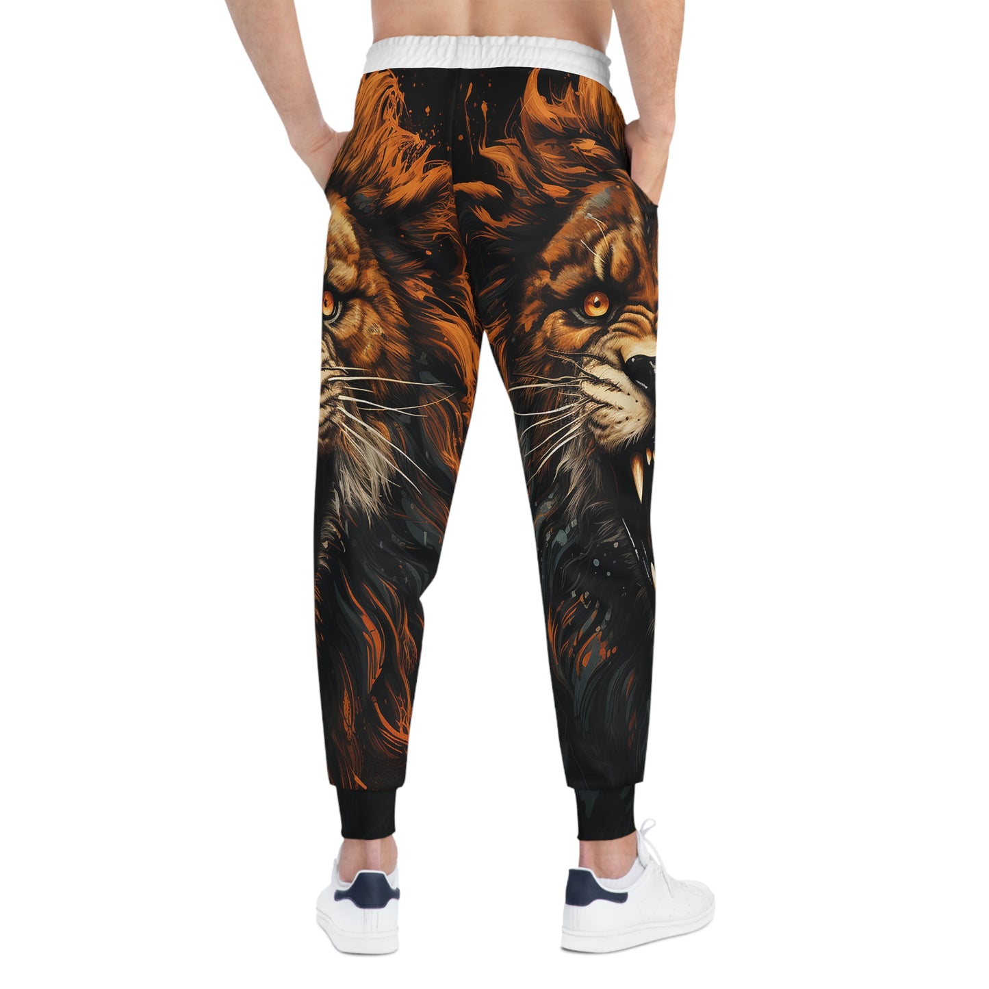 Athletic Joggers Lion face