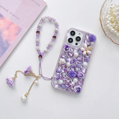 iPhone case - Rosé and Pink Luxe PearlShield