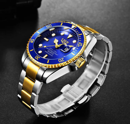 LIGE Valor Pro: Men’s Luxury Sport Quartz Watch