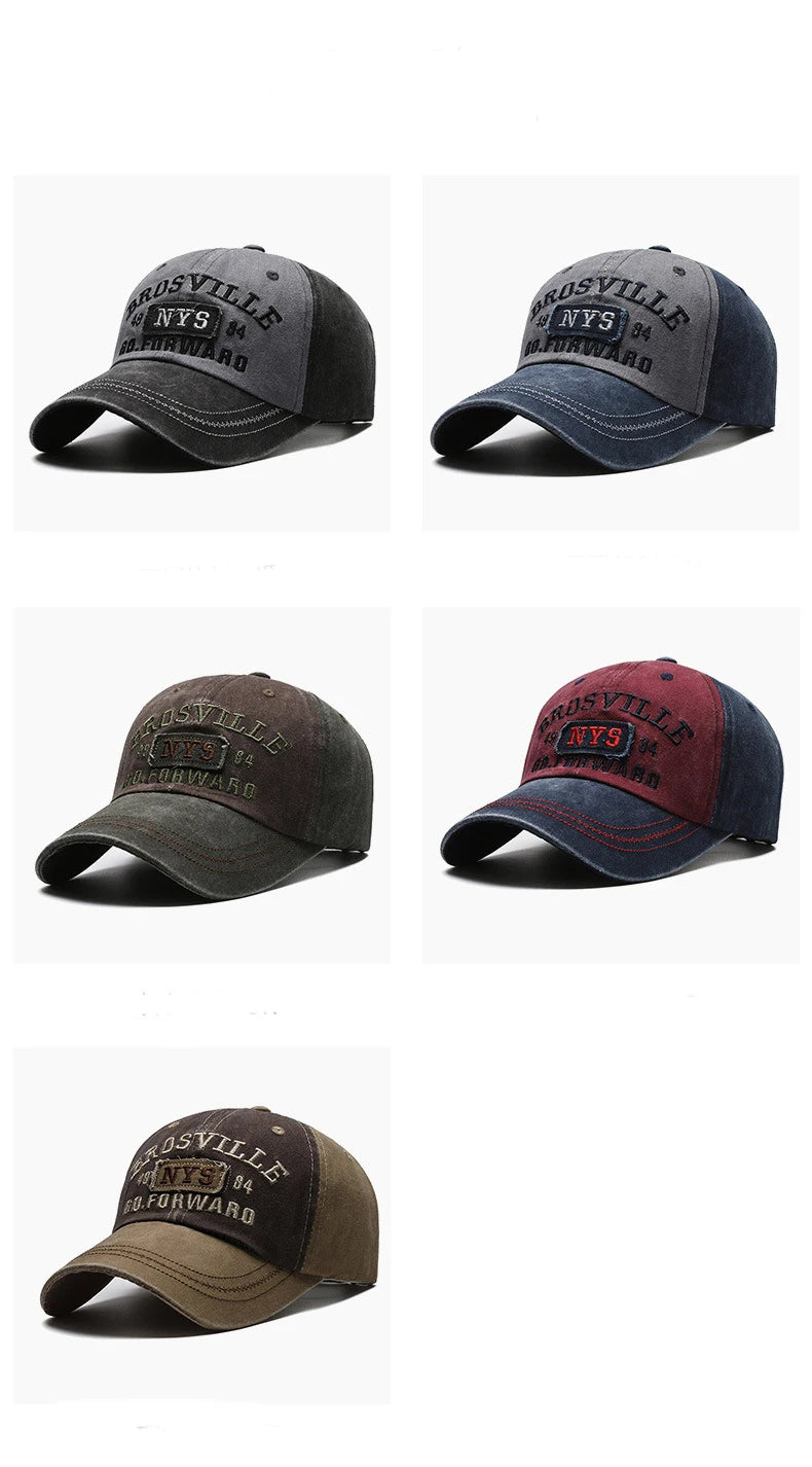 EverShade: Men's All-Season Distressed Cotton Baseball Cap